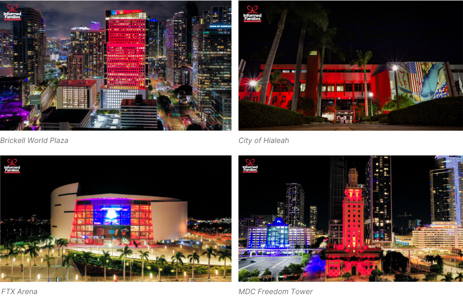 National Red Ribbon KicksOff with Light Up America